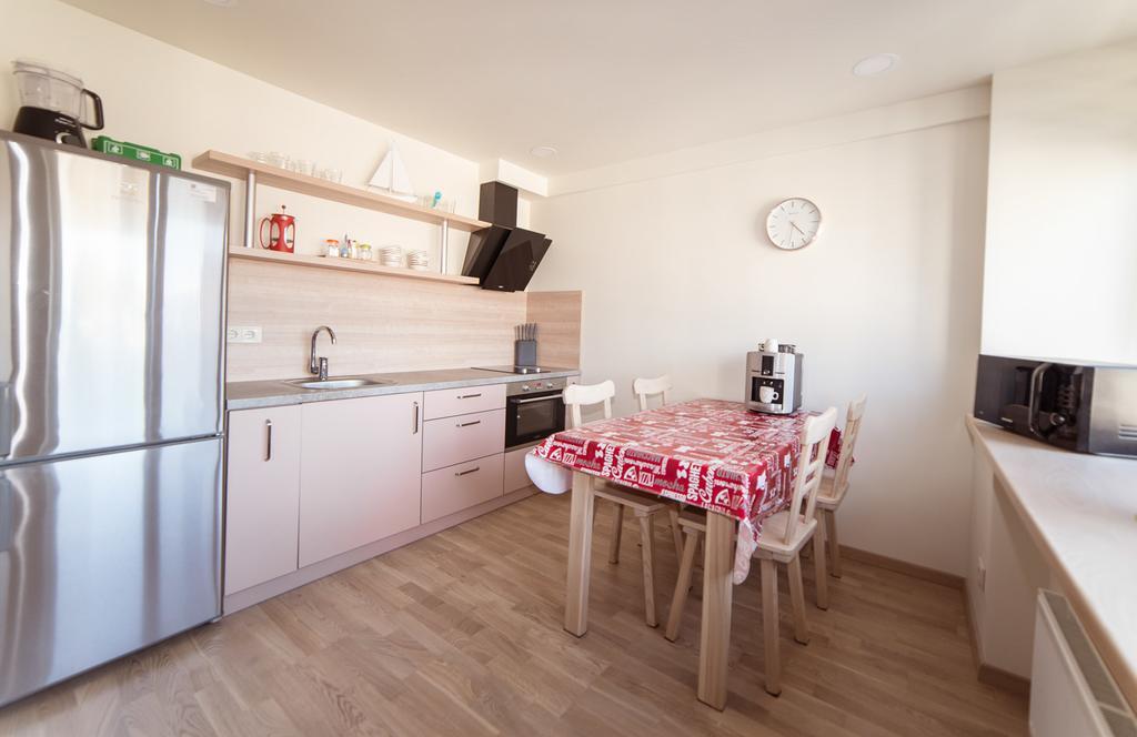 Akviles Apartamentai พาลังกา ภายนอก รูปภาพ