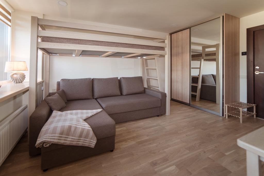 Akviles Apartamentai พาลังกา ภายนอก รูปภาพ