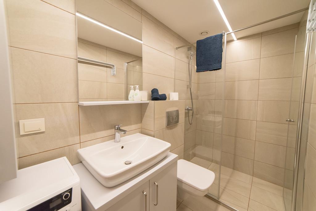 Akviles Apartamentai พาลังกา ภายนอก รูปภาพ