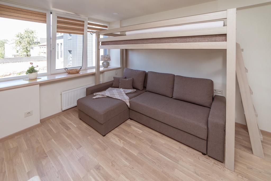 Akviles Apartamentai พาลังกา ภายนอก รูปภาพ